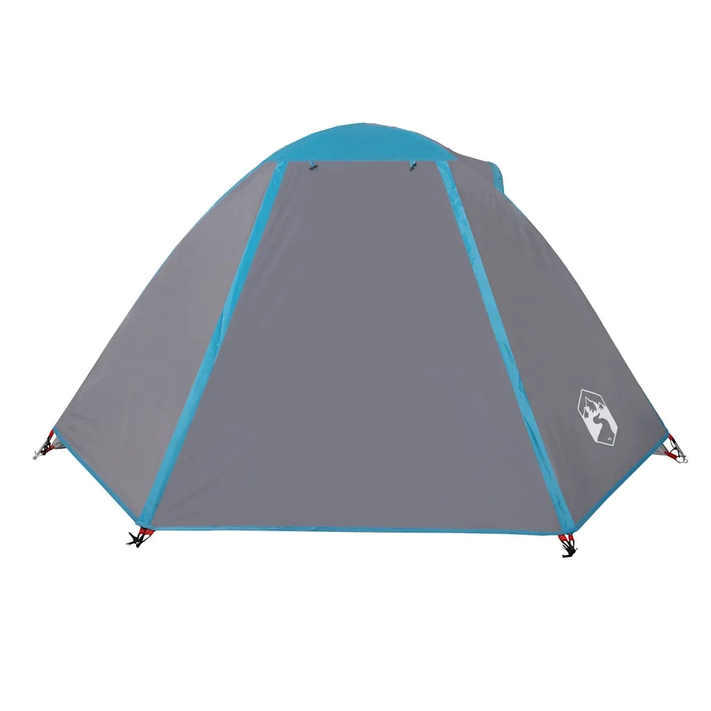 Tenda da Campeggio a Cupola per 2 Persone-Tenda per Escursionismo Blu Impermeabile 277772