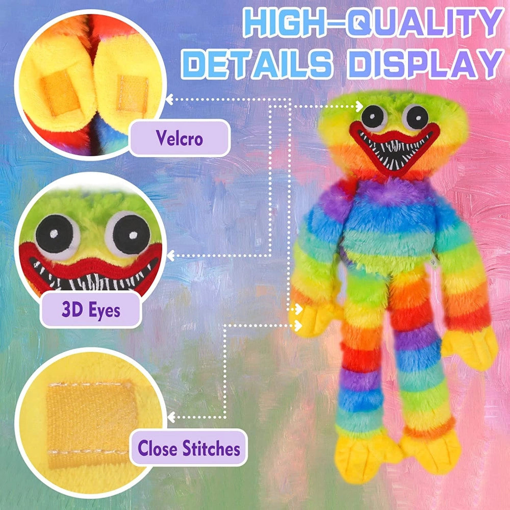 Trade Shop - Peluche Pupazzo Morbido Poppy Playtime Huggy Wuggy Plush Doll Gioco Colorato 40 -