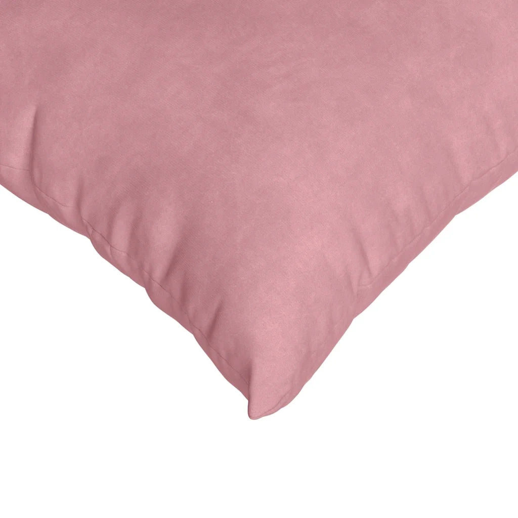 Cuscini da Divano 2 pcs Rosa 45 x 45 cm Tessuto in Cords 42013932