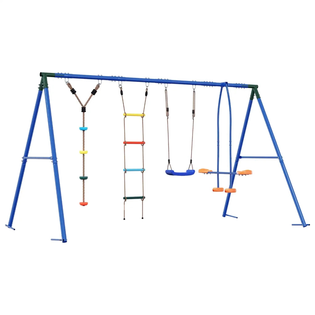 Set di Altalene per Esterni Multicolore Acciaio e PE 3429834