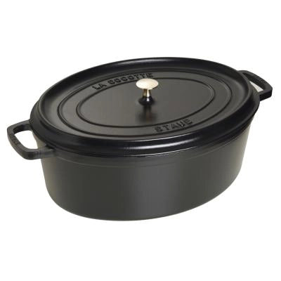 Staub roaster oval 41cm 12l black schwarz 40509-509-0 405095090 (40509-509-0) - 166320