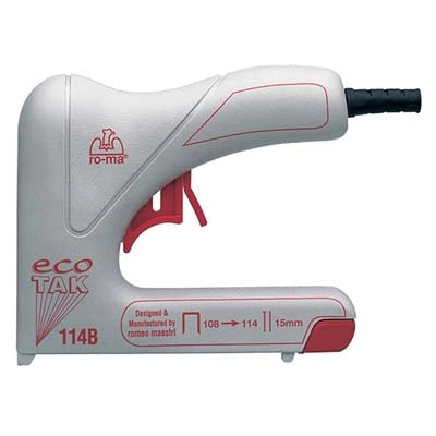 FISSATRICE ELETTRICA ECOTAK MOD.114B RO-MAX PUNTO AP 108-110-112-114-CHIODO M15-SPILLO W15
