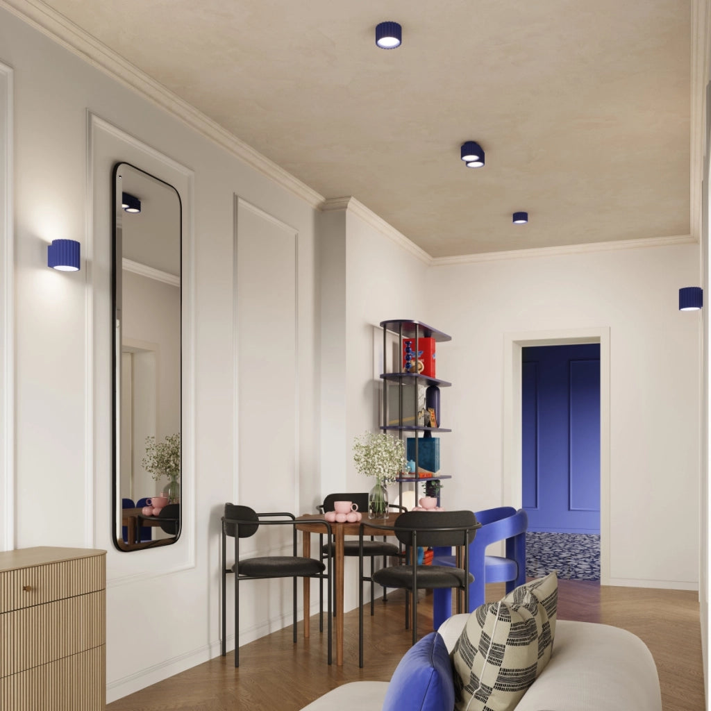 Lampada da soffitto AURA 2 ultramarine Gx53