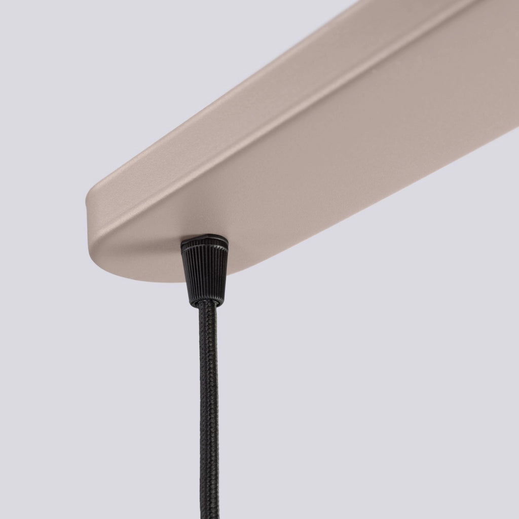 Lampada a sospensione HALO 2L taupe