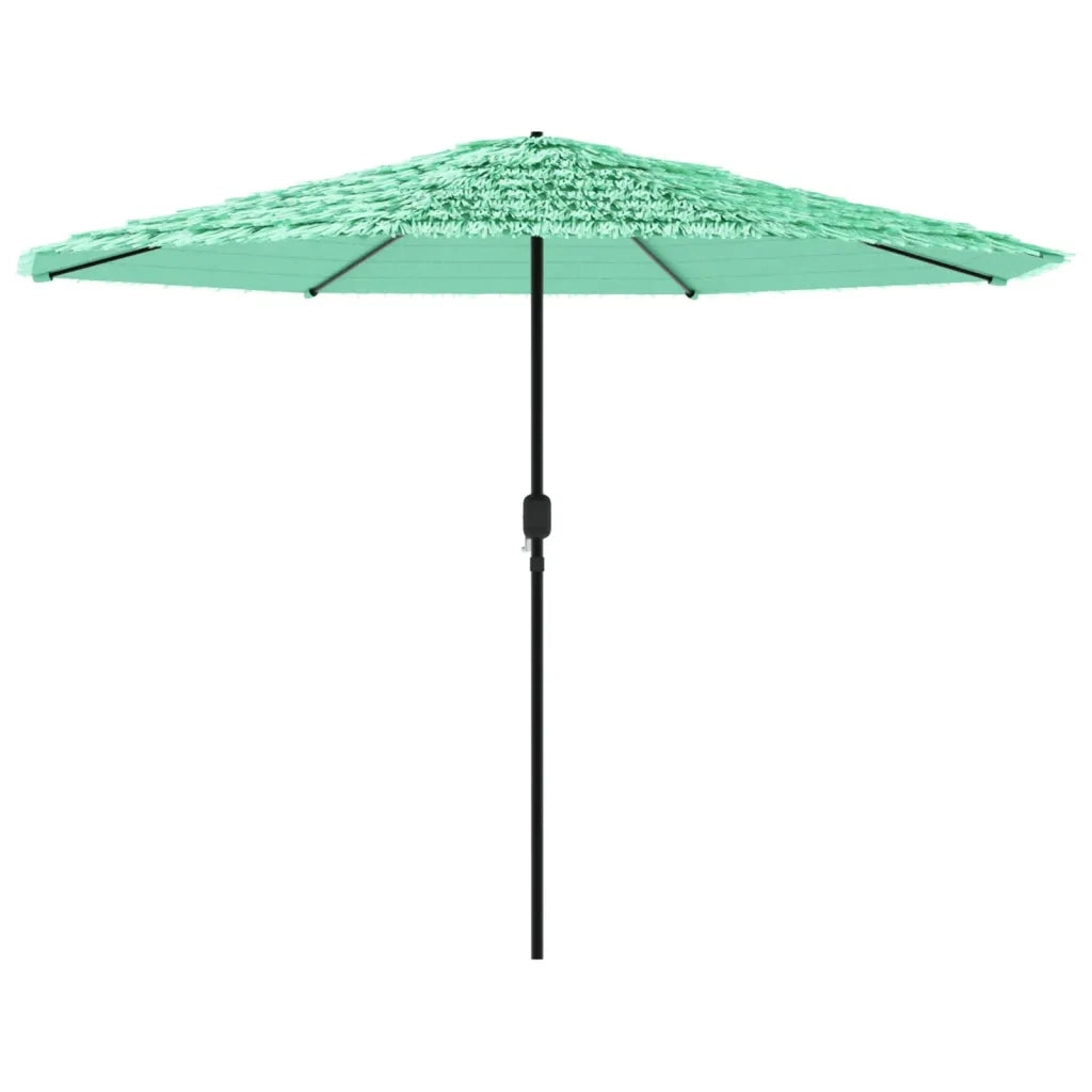 Ombrellone Giardino con Palo in Acciaio Verde 388x388x248 cm 4005115