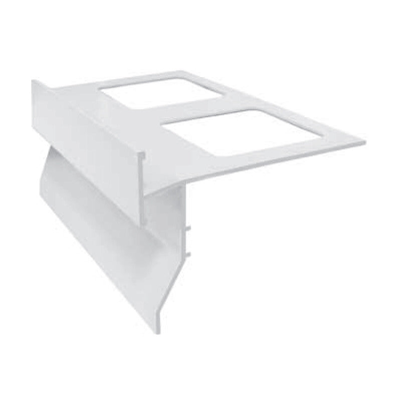 GOCCIOLATOIO P/BALCONI PVC MM 85X2,6 M BIANCO