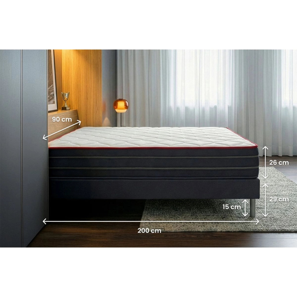 Set materasso e base 90x200 cm - Boost