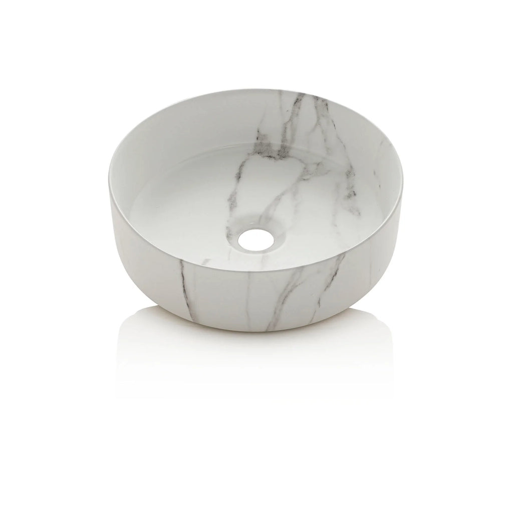 Lavabo da appoggio ELDO bianco