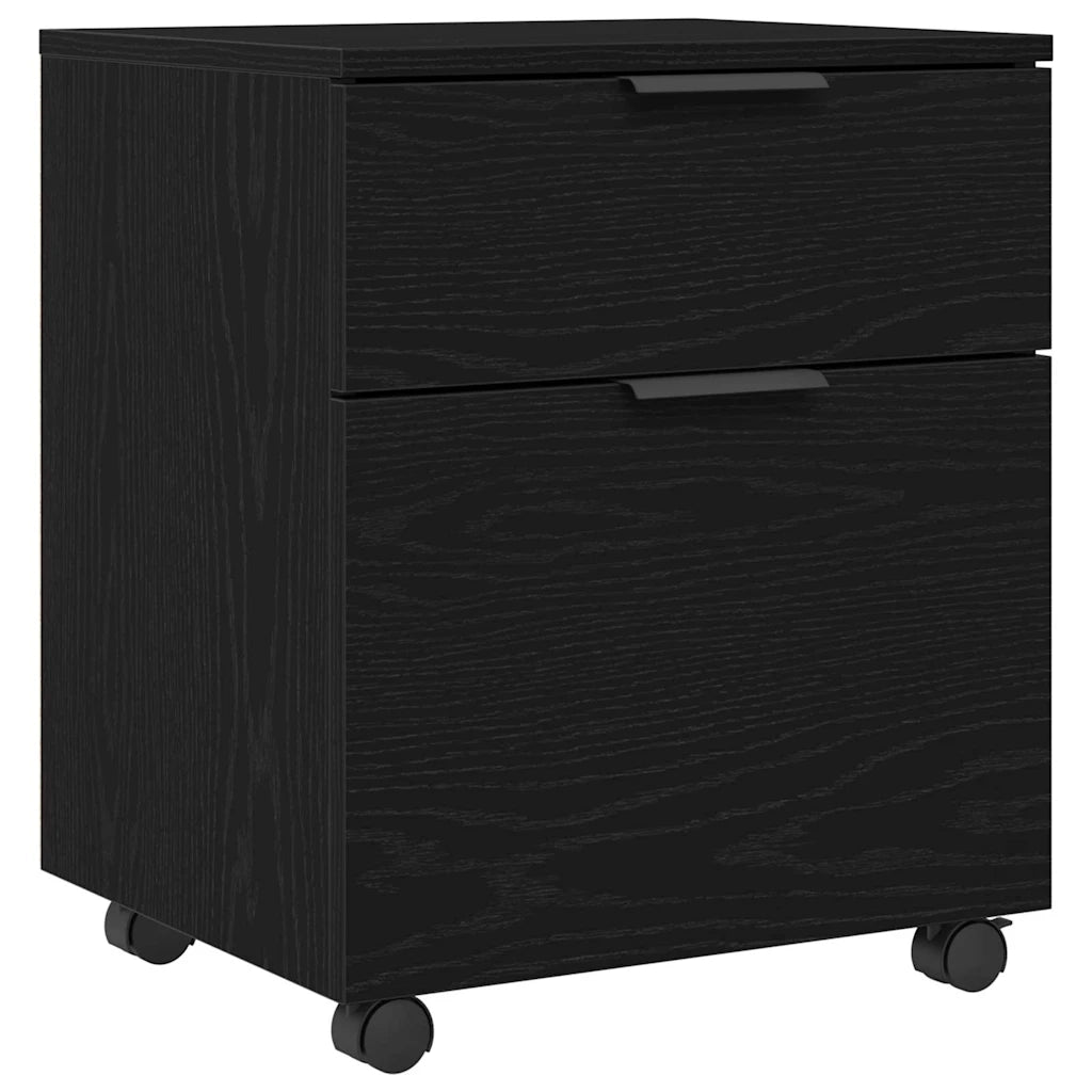 Armadio per File Rovere Nero 45 x 38 x 54 cm Legno multistrato CFW1866905