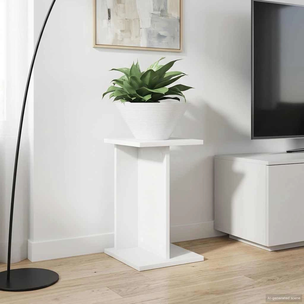 Supporto per piante 2 pz Bianco 25 x 25,5 x 40,5 cm 899675