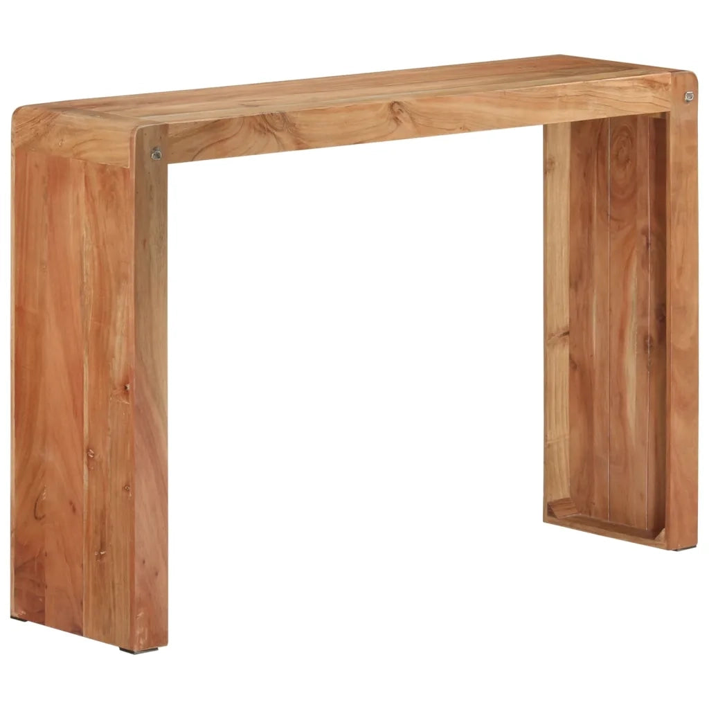 Tavolo Consolle 110x30x76 cm in Legno Massello di Acacia 351650