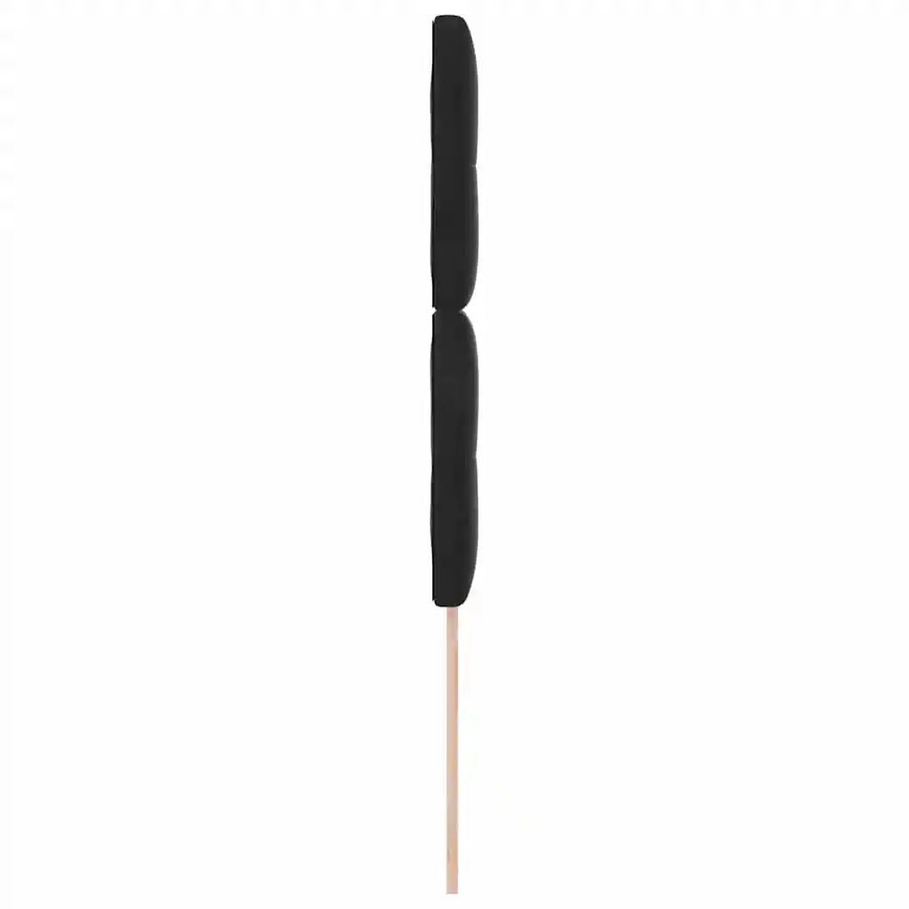Testiera | Testata Nero 80 cm Velluto