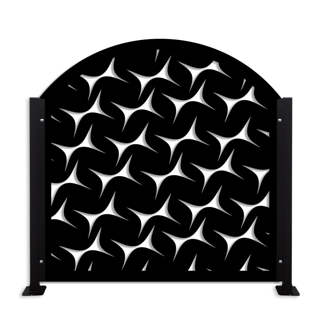 Ringhiera DEKOPLAST Curva mod. STARK Colore: nero