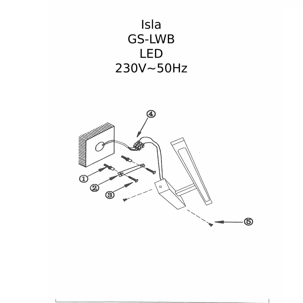 Applique Isla grande cromata LED 20W 4000K IP44 LightPrestige