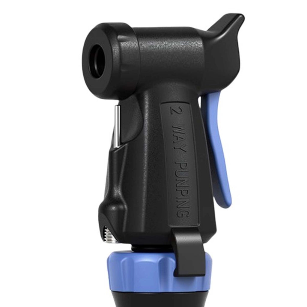 Mini pompa d'aria manuale da 20 cm portatile, versatile e pratica Nero Avizar