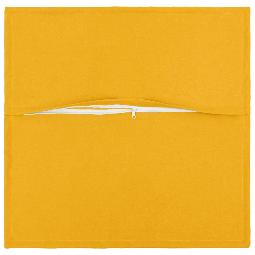 Cuscino 12 pz HOUTEN Giallo Chiaro 40 x 40 cm Lino 932763