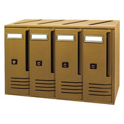 Cassetta postale bronzo 52x17,5x30 cm