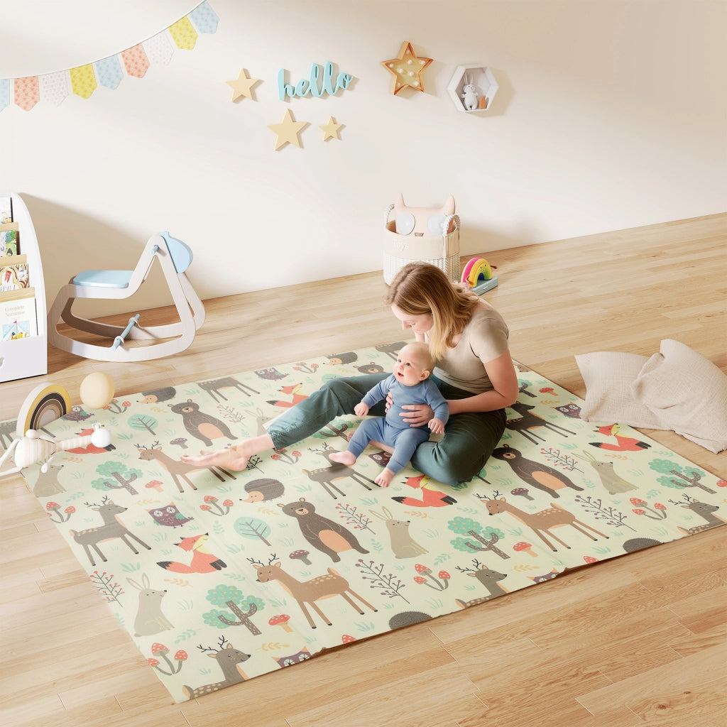 Tappeto per Bambini ¨C Minimal ¨C Multicolore in XPE 196x176x1.5 cm