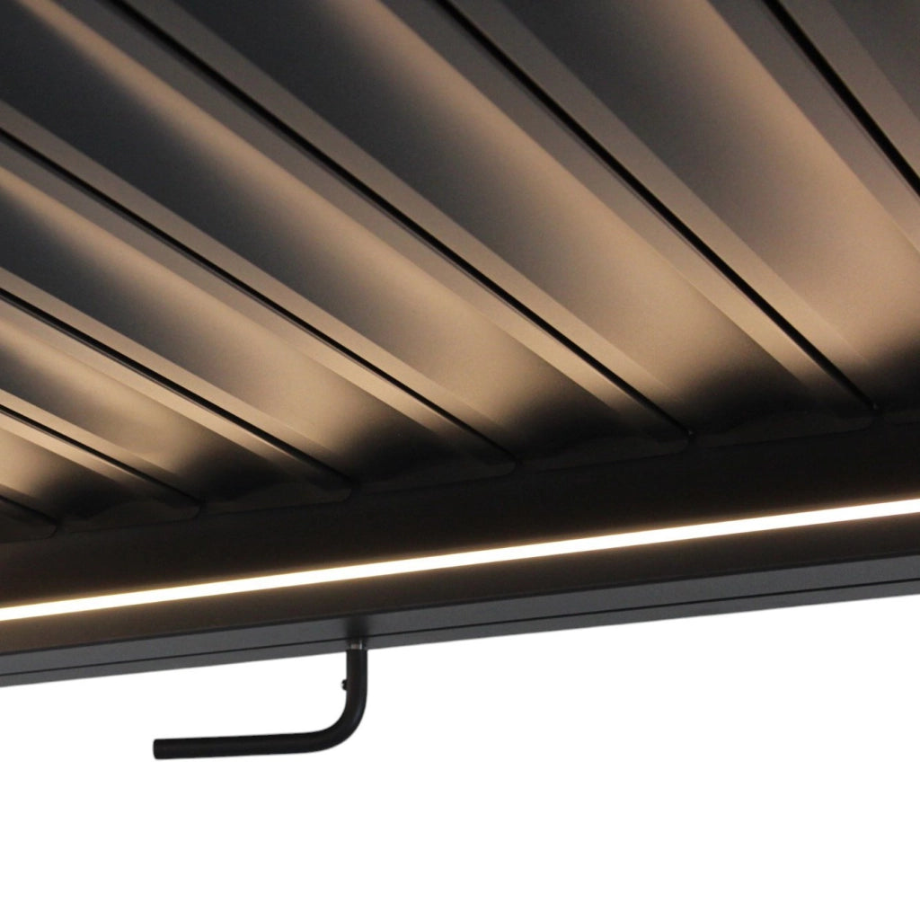 Gazebo letto da giardino con led - XANDER