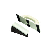 Spugna frattazzo nera 25x12 cm – Ricambio resistente per superfici difficili – Ancora