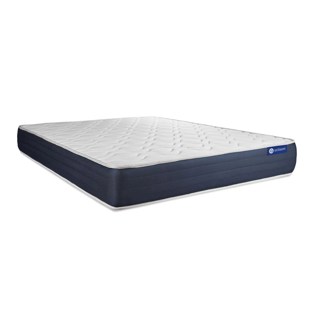 Kit rete e materasso matrimoniale Actiflex sleep 160x210cm - Spessore : 22cm - Molle insacchettate e memory foam - Bilanciato -