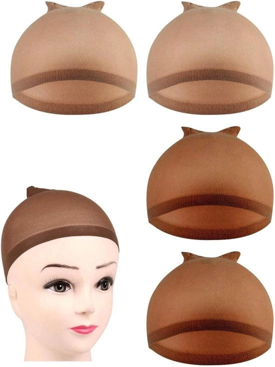 Accessori per Capelli Elastici in Stile Classico | 4 Pezzi | Multifunzionale | Accessori per Wigs | Universali per Uomini e Donne