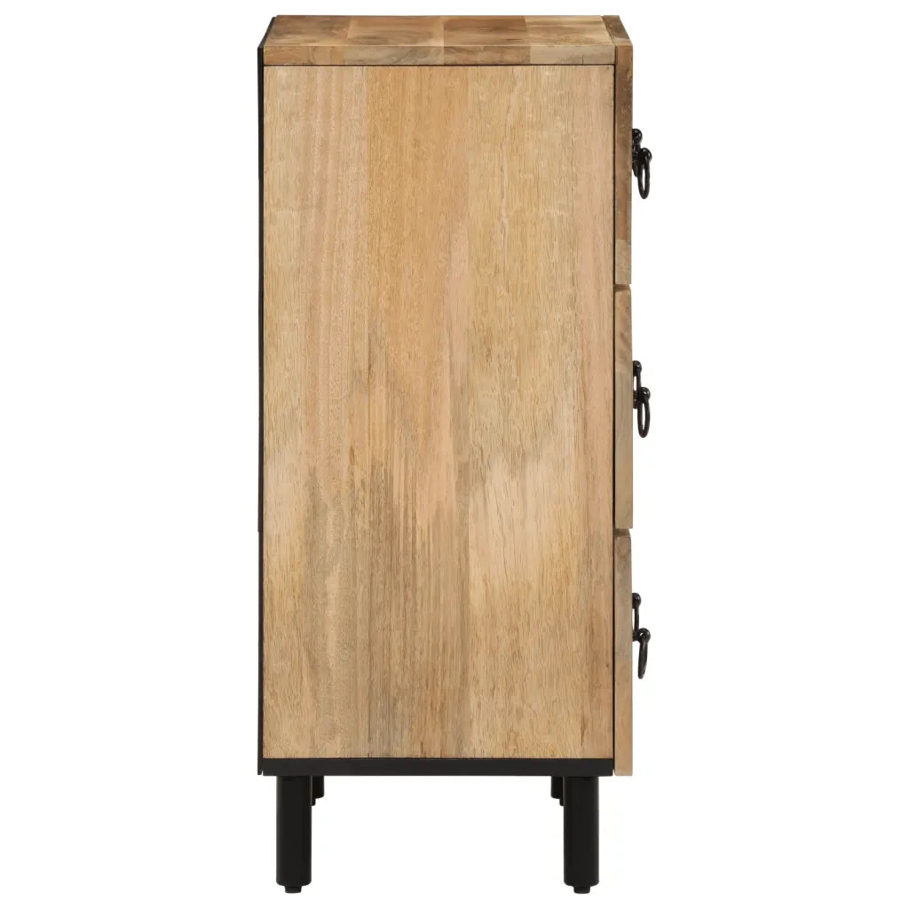 Credenza-Buffet-Armadio da cucina 60x33x75 cm in Legno Massello di Mango 818227