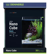 Dennerle Nano Cube Basic 30L - Mini acquario panoramico cm30x30x35h con filtro e LED
