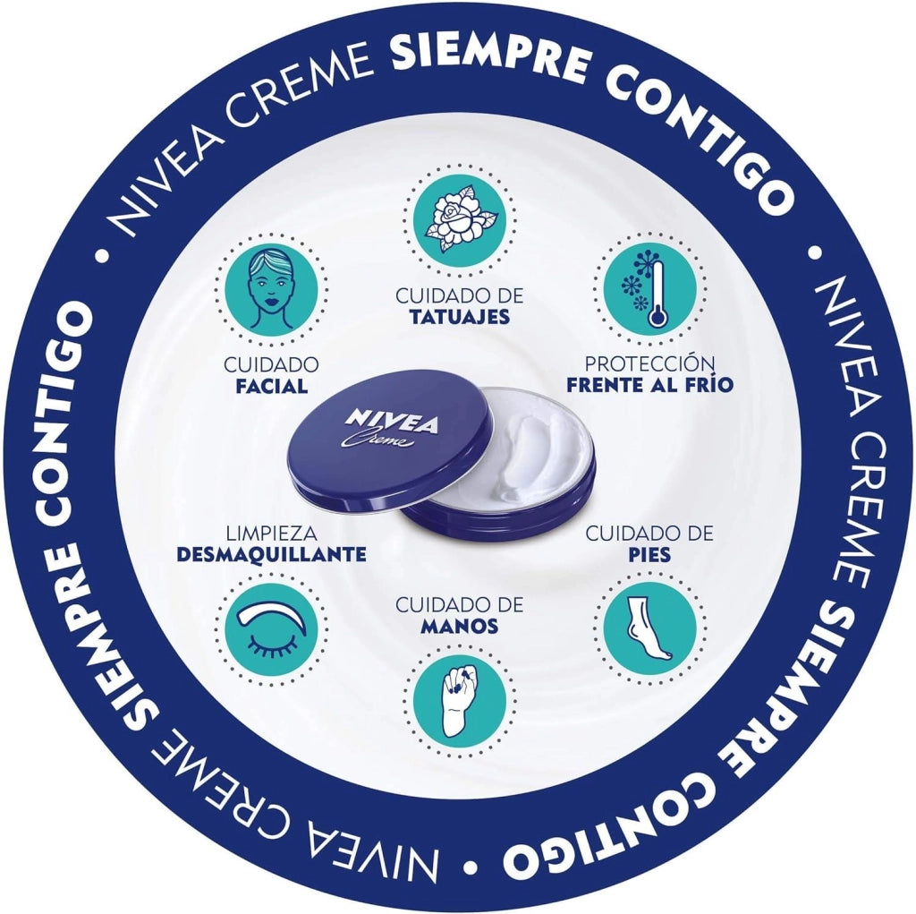 NIVEA CREME MAXI CREMA MULTIUSO 250 ML BARATTOLO