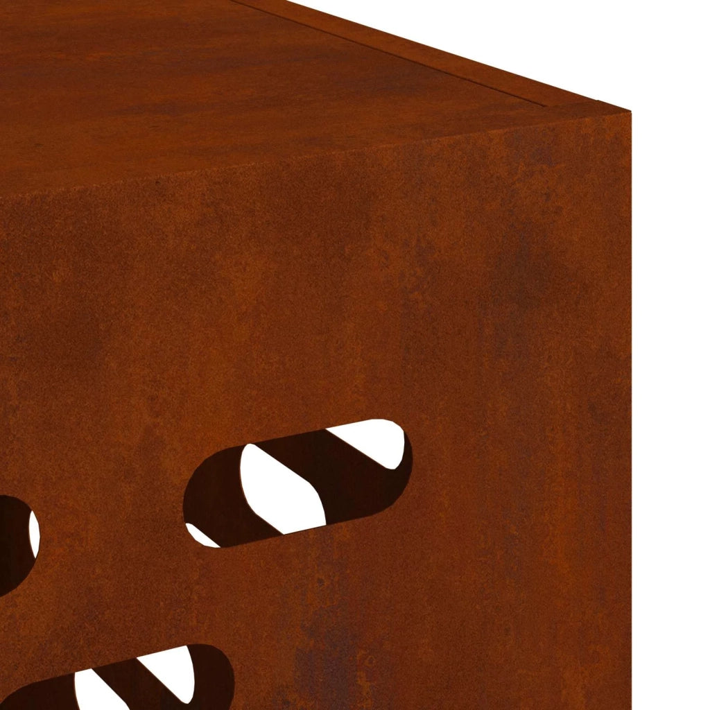 Copertura per condizionatore d'aria Ruggine 100 x 50 x 70 cm 865903