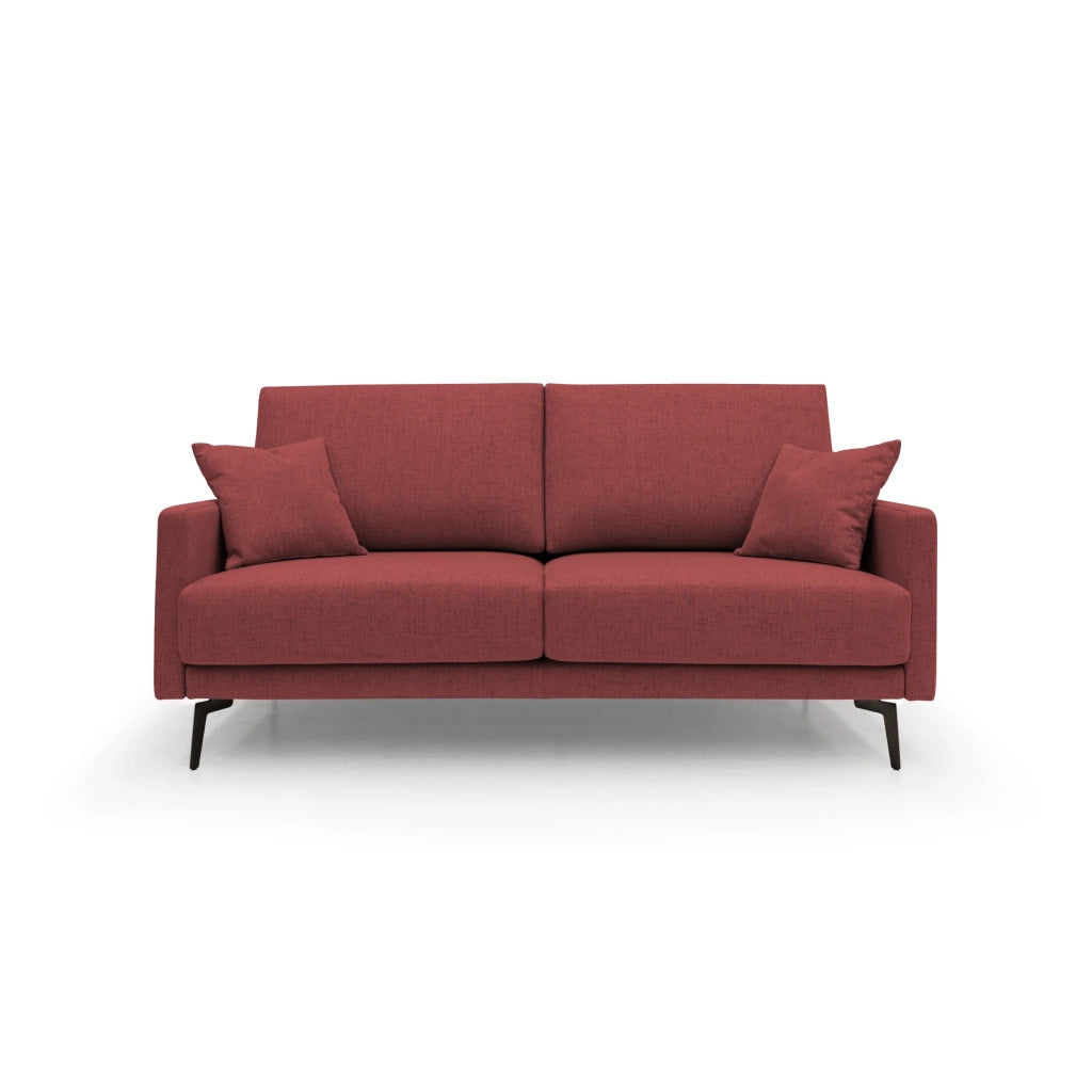 Saturno Divano moderno in tessuto morbido impermeabile T03 180 cm rosso