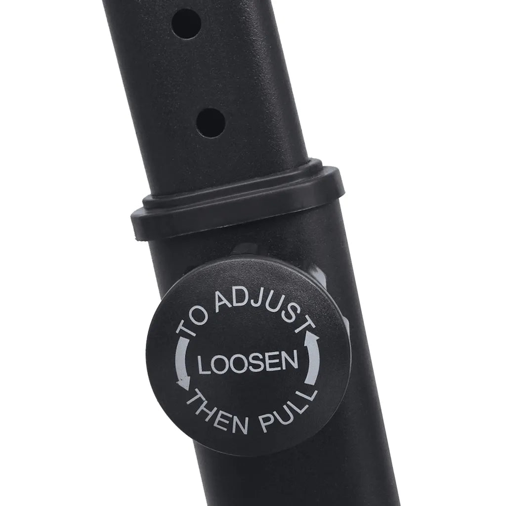 Cyclette Ellittica con Sensori a Impulso Nera e Rossa 91190