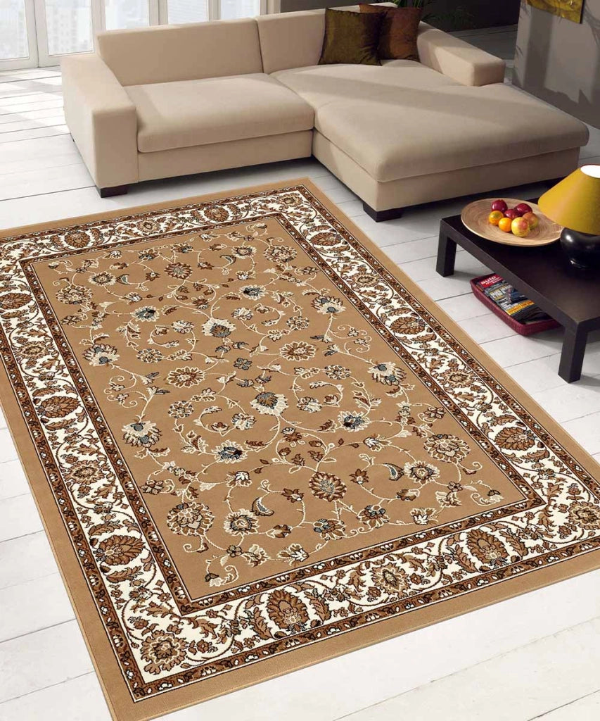 Tappeto ROYAL SHIRAZ 2079 BEIGE cm.160x230 arredo casa disegno moderno geometrico arredo casa