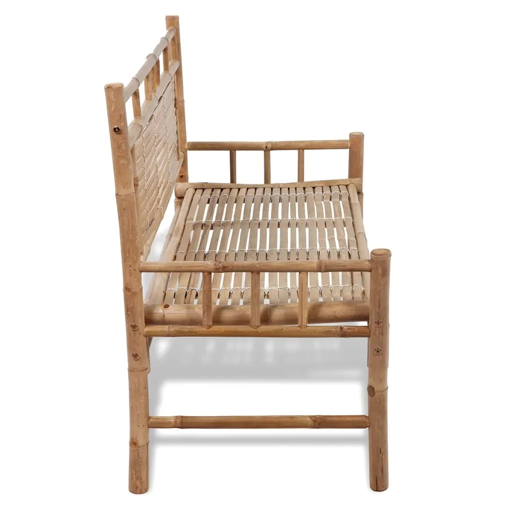 Panca da Giardino 120 cm in Bambù 41504