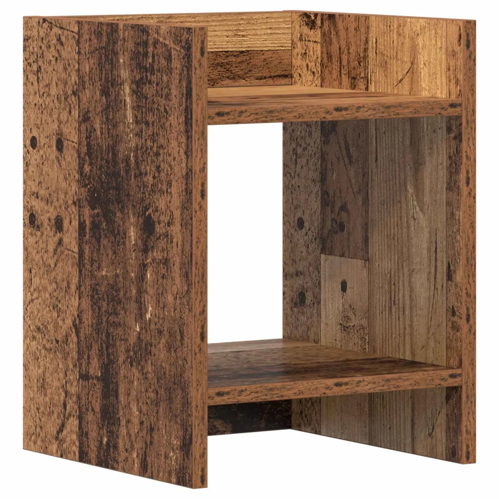 Supporto per piante Legno antico 30 x 30 x 40 cm 899622