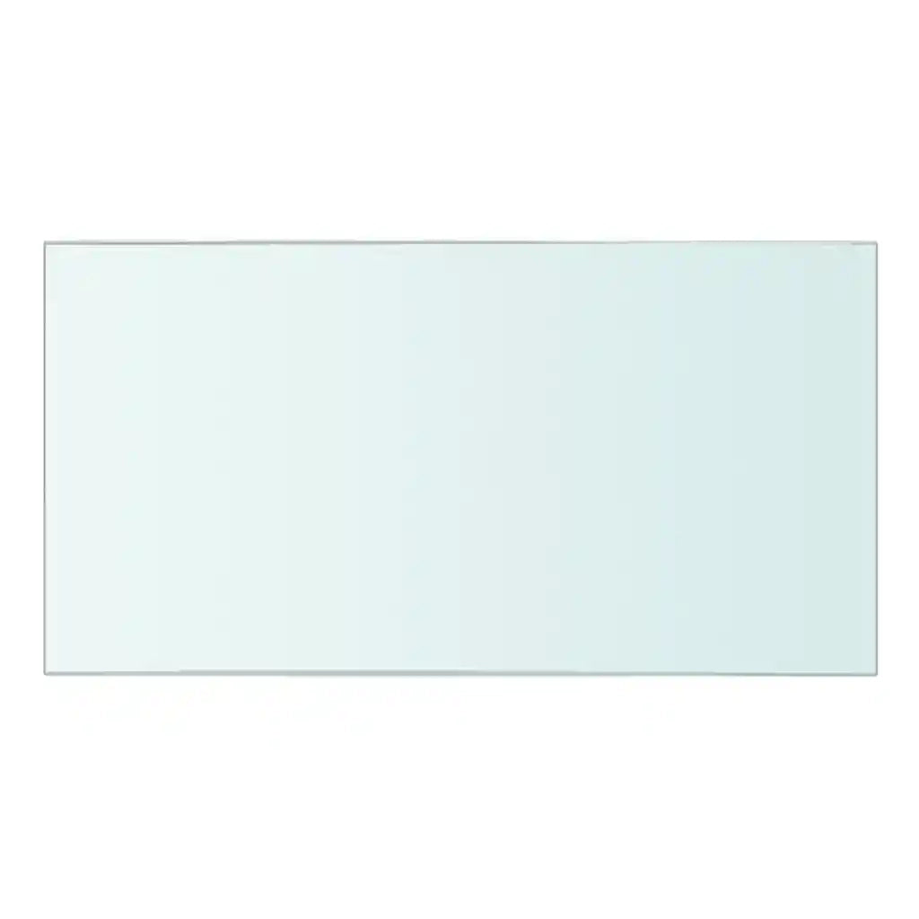 2 pz Mensole | Ripiano | Scaffale in Vetro Trasparente 30x12cm