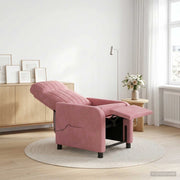 Poltrona Massaggiante Rosa Velluto (V) 42035123