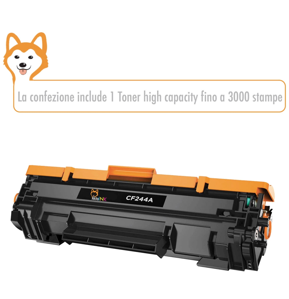 Akitaink Toner Compatibile HP 44A CF244A M15 M28