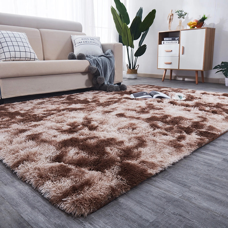 Tappeto marrone peloso 120x170 cm