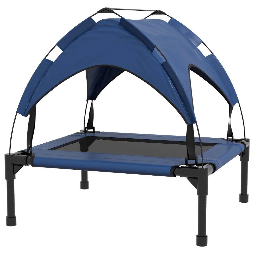 Cuccia per Cane con Tetto ¨C zephmum ¨C 76x61x69.5 cm Blu Scuro