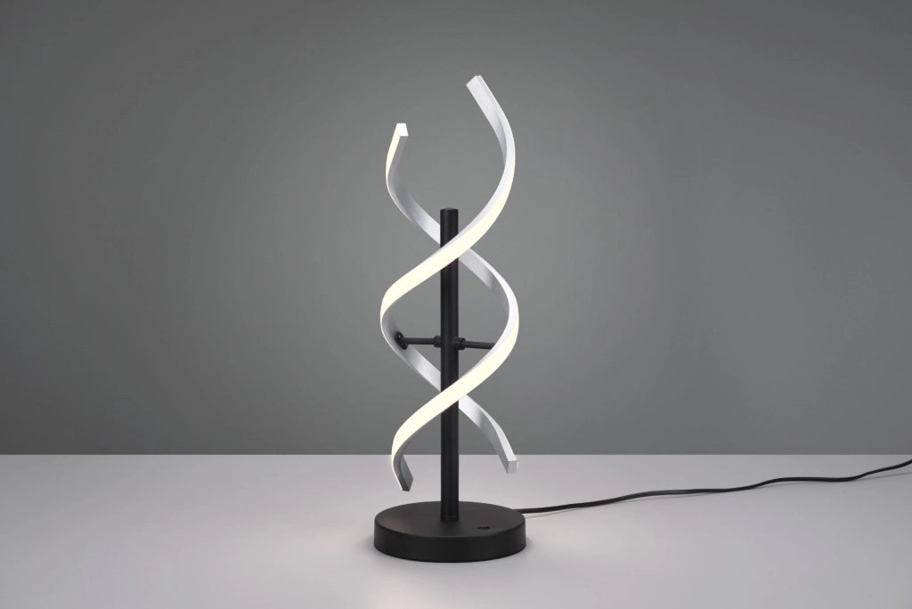 Lampada da tavolo Trio Sequence LED dimmerabile argento