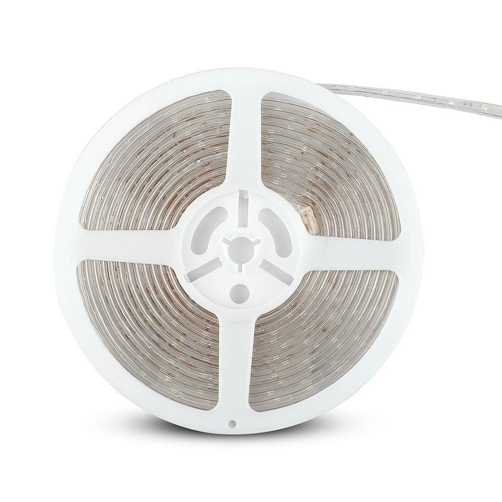V-TAC Striscia LED SMD3528 5m IP65 12V Verde 3,6W/m