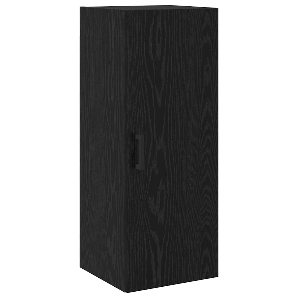Credenza Rovere Nero 34,5 x 34 x 180 cm Legno multistrato 3416226