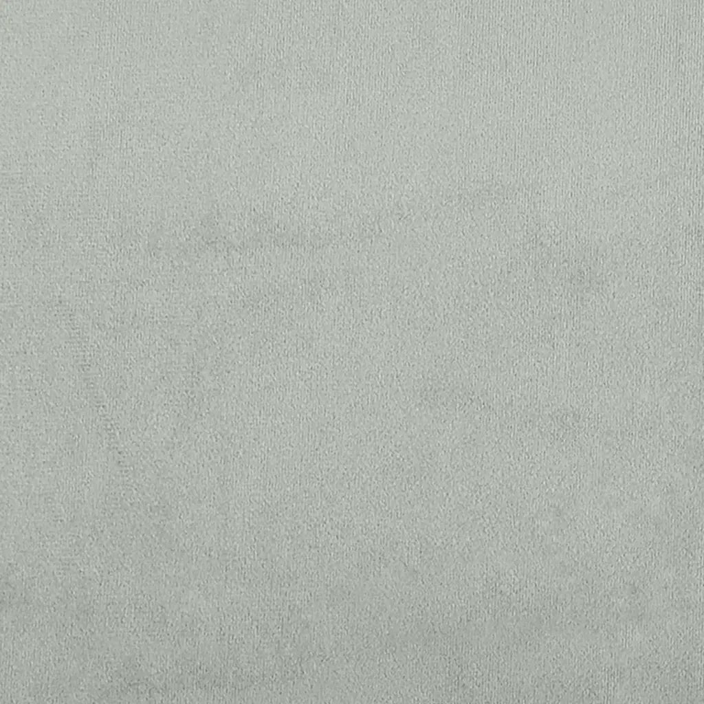 Poltrona Grigio Chiaro Velluto 324059