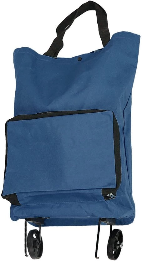Tas con ruote pieghevole - Design robusto - Borsa multifunzionale - Ideale per il shopping - Carrello per spese