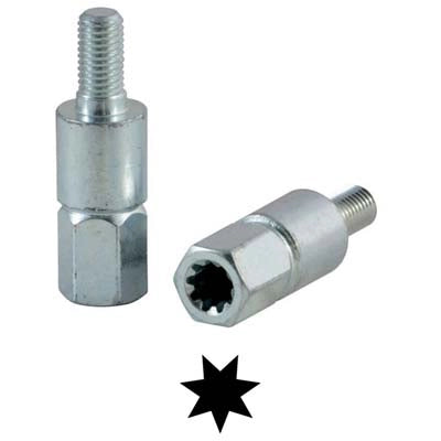 INSERTO X COPPIA CONICA DECESPUGLIATORE - DENTI  7 ITALIA- 2 pezzi