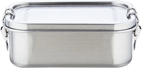 Lunchbox in Acciaio Inox con Compartimenti (2200ml)