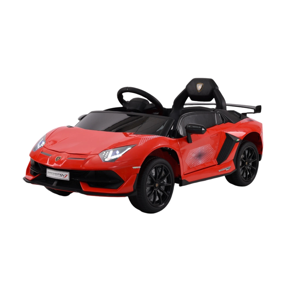 Tecnobike Shop - Auto Elettrica Per Bambini Lamborghini Svj Small 12V-Rosso