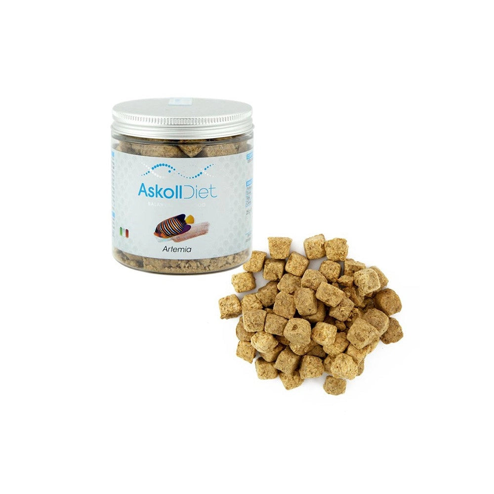 Askoll Diet Artemia Liofilizzata - Alimento per tutti i pesci ornamentali di acqua dolce e marina Formato: 250 ml