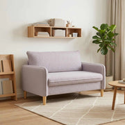 Poltrona XXL Grigio Chiaro Bouclé 42043562